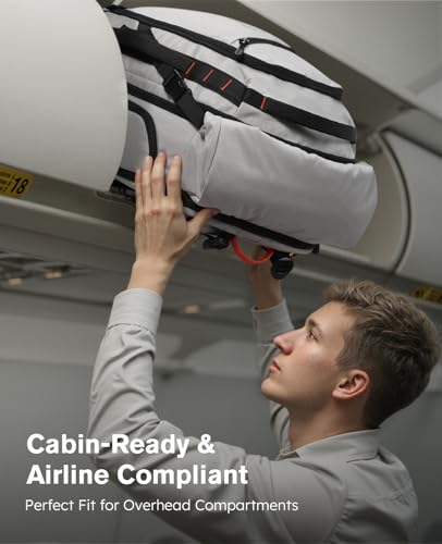 Thumbnail 4 de Tolaccea Mochila de viaje expandible 40L-55L con TSA y compartimento impermeable para portátil de 17,3