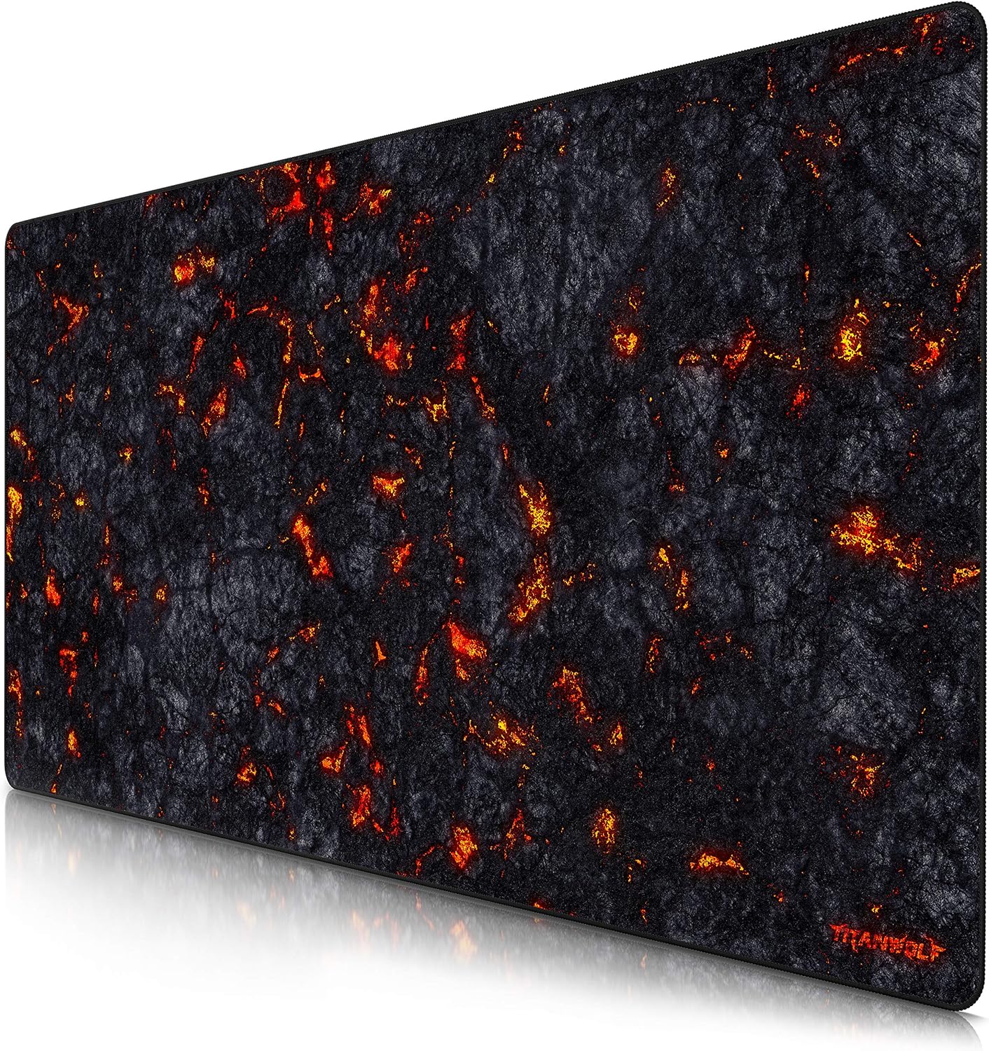 TITANWOLF Extra Large Gaming Mouse Mat 1200x600mm (XXL/XXXl) – Oversize desk pad with non-slip rubber base