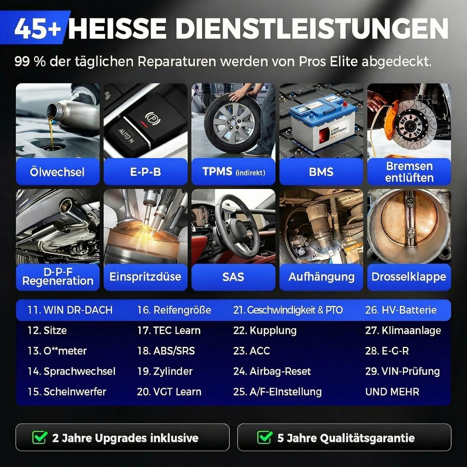 Thumbnail 3 de Launch X431 PROS Elite OBD2 Diagnosegerät