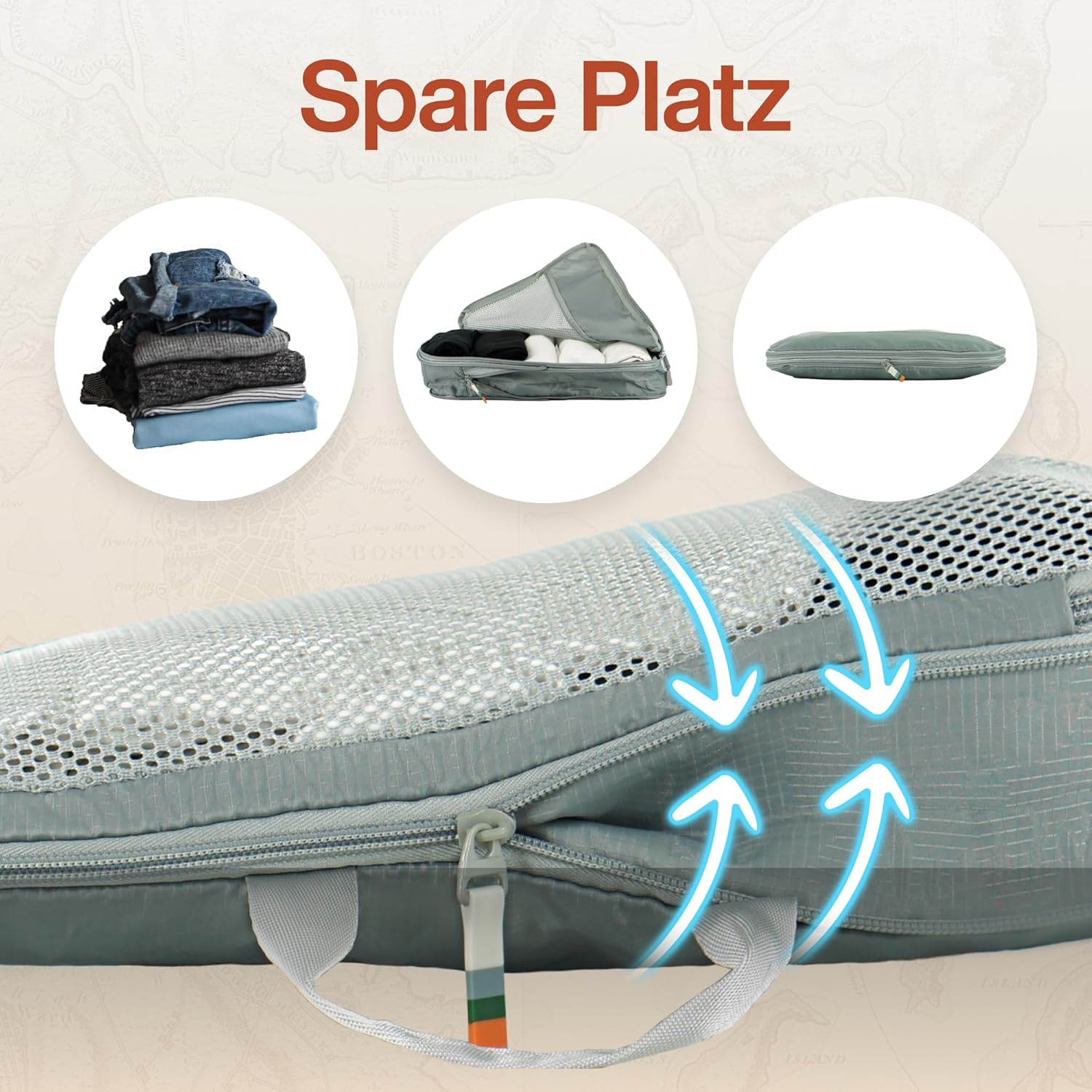 Detalle 2 de TRAVEL DUDE Packwürfel 7-teiliges Set