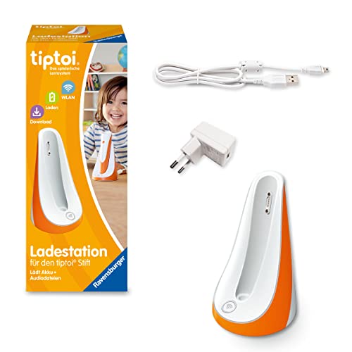 Detalle de Ravensburger tiptoi Ladestation 00111 – Lade- und Speicherlösung für den tiptoi Stift der 4. Generation