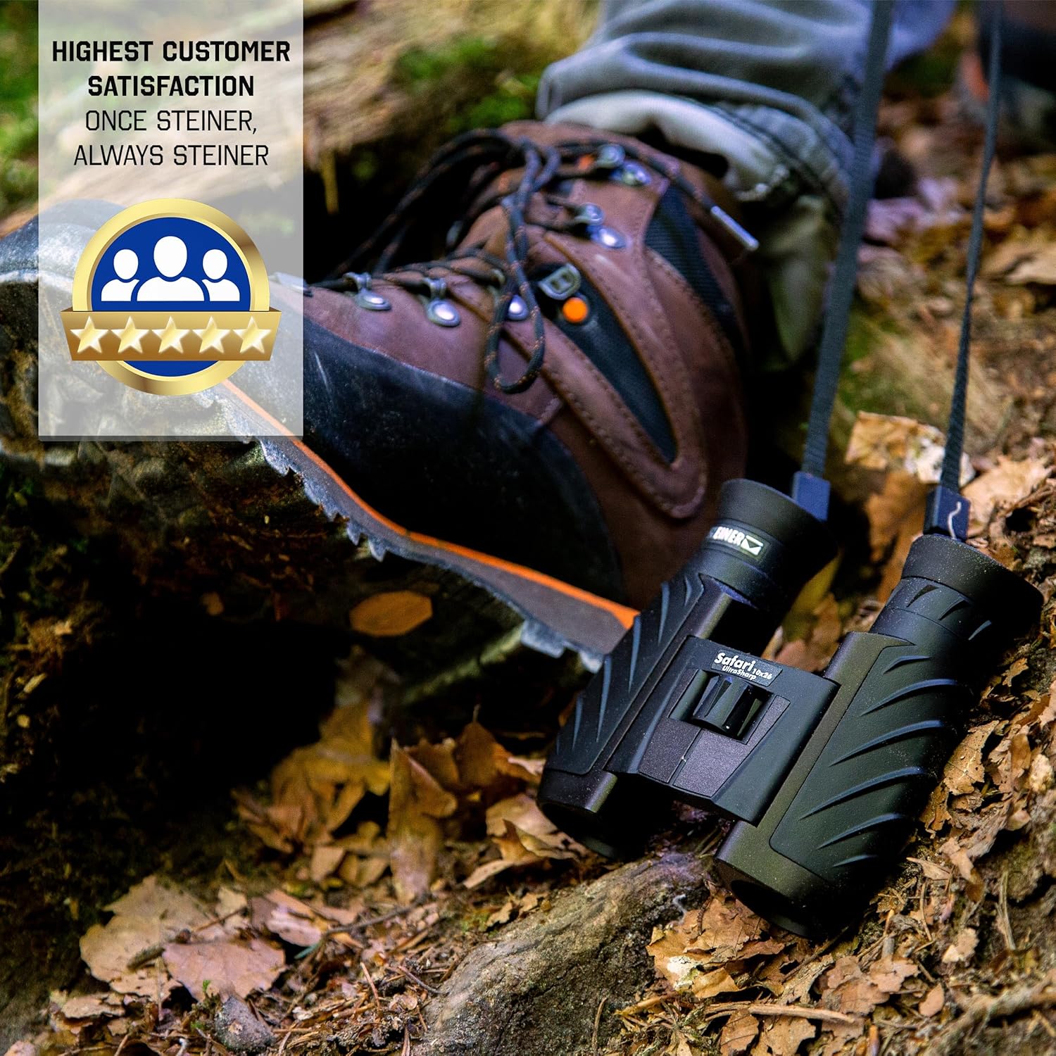 Thumbnail 5 de Steiner Safari UltraSharp 10x26 binoculars (10x zoom) – compact travel & hiking optics