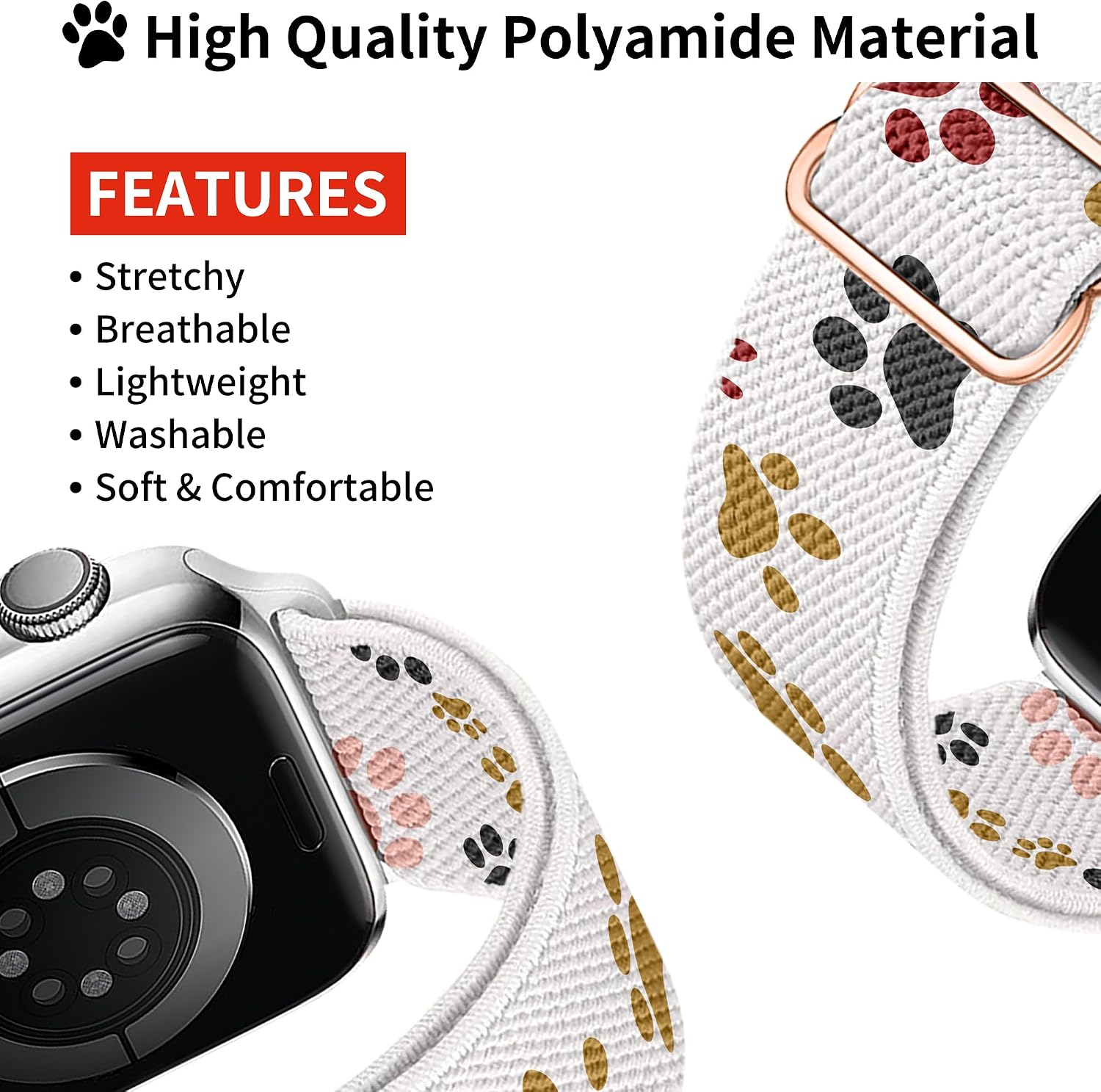 Detalle 2 de XynkoreX Apple Watch Band Nylon
