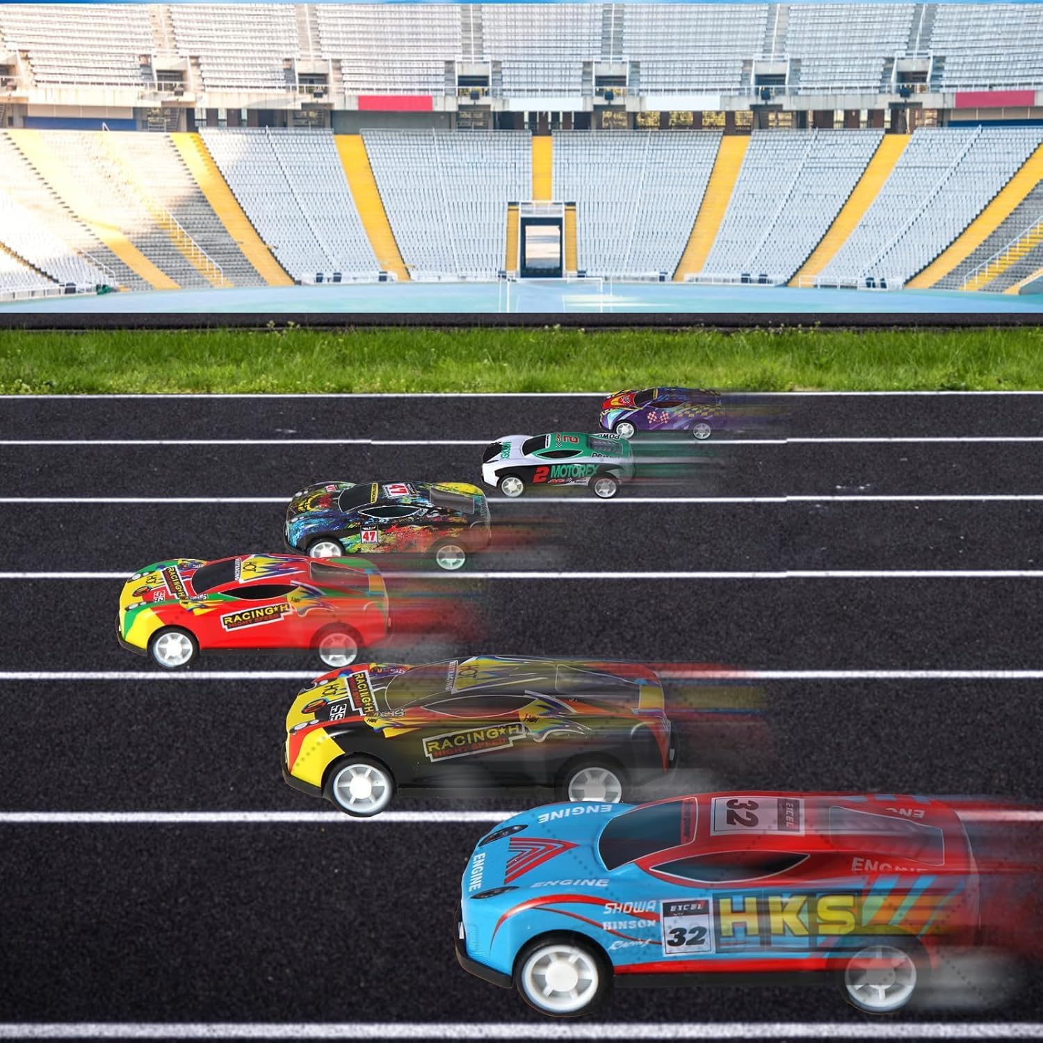 Thumbnail 4 de iFunLong pull back cars 30 pack for kids