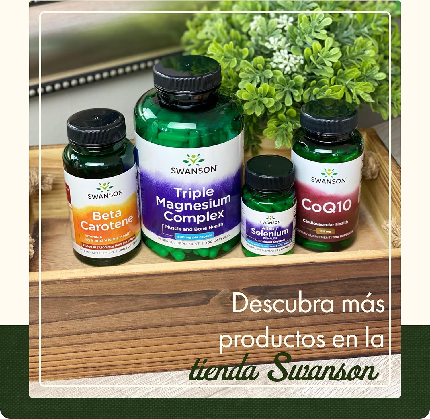 Thumbnail 4 de Swanson Cilantro Full Spectrum 425mg 🌿, 60 Cápsulas, Sin Gluten