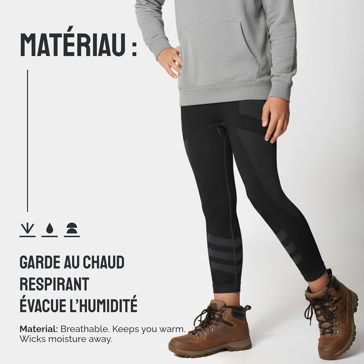 Thumbnail 3 de Ladeheid LAGI008 Legging thermique enfant