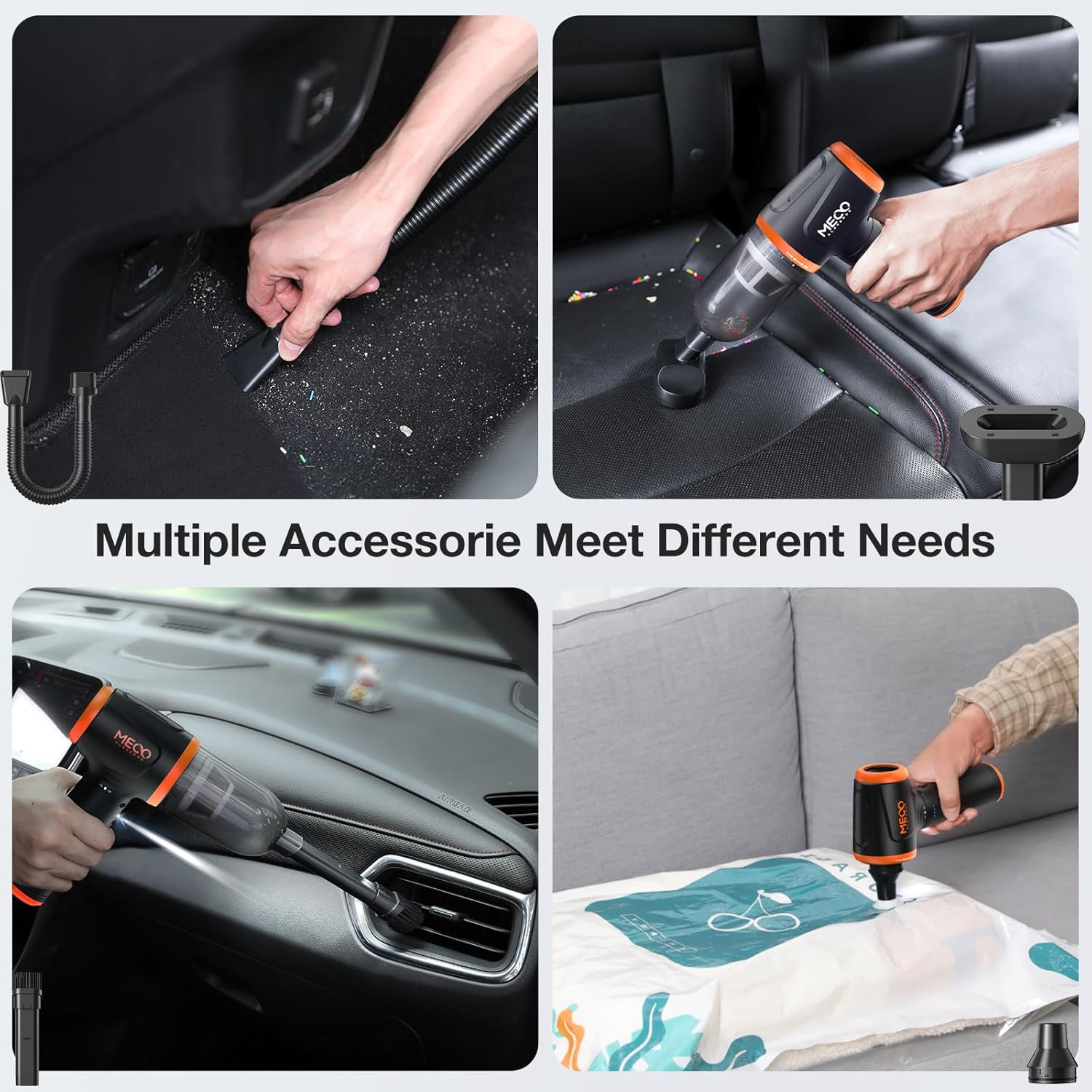 Thumbnail 2 de MECO ELEVERDE Nettoyeur d'air comprimé 4 en 1 300 ml 📷