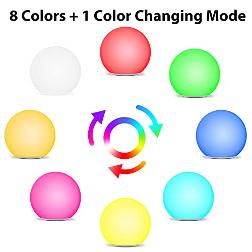 Thumbnail 3 de Jonwall lámparas solares de jardín con bola RGBW de 30 cm (8 colores, IP67 y batería 1800 mAh)