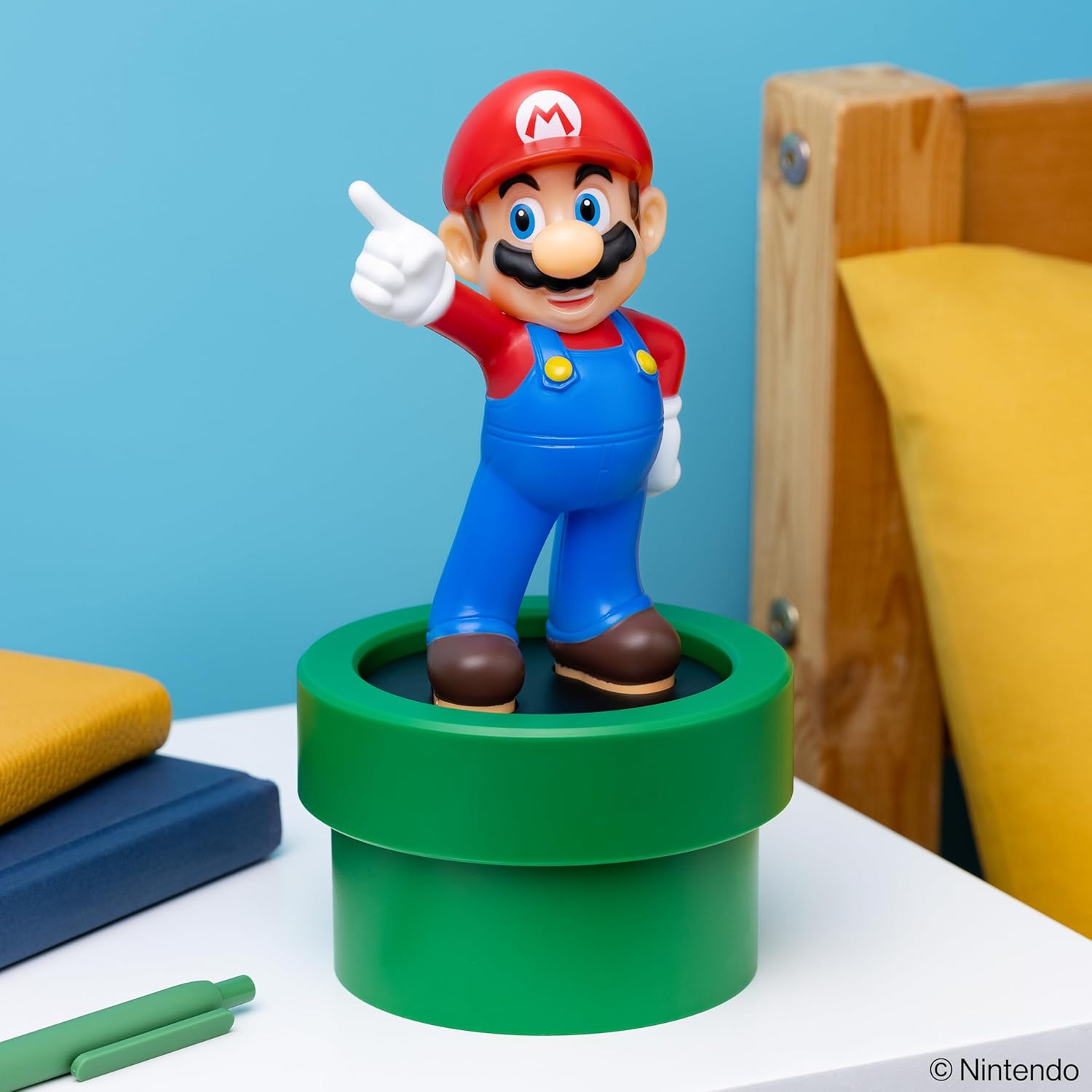 Thumbnail 4 de Paladone Luce Super Mario “Batteria o USB”, lampada da scrivania o camera per gamer retro