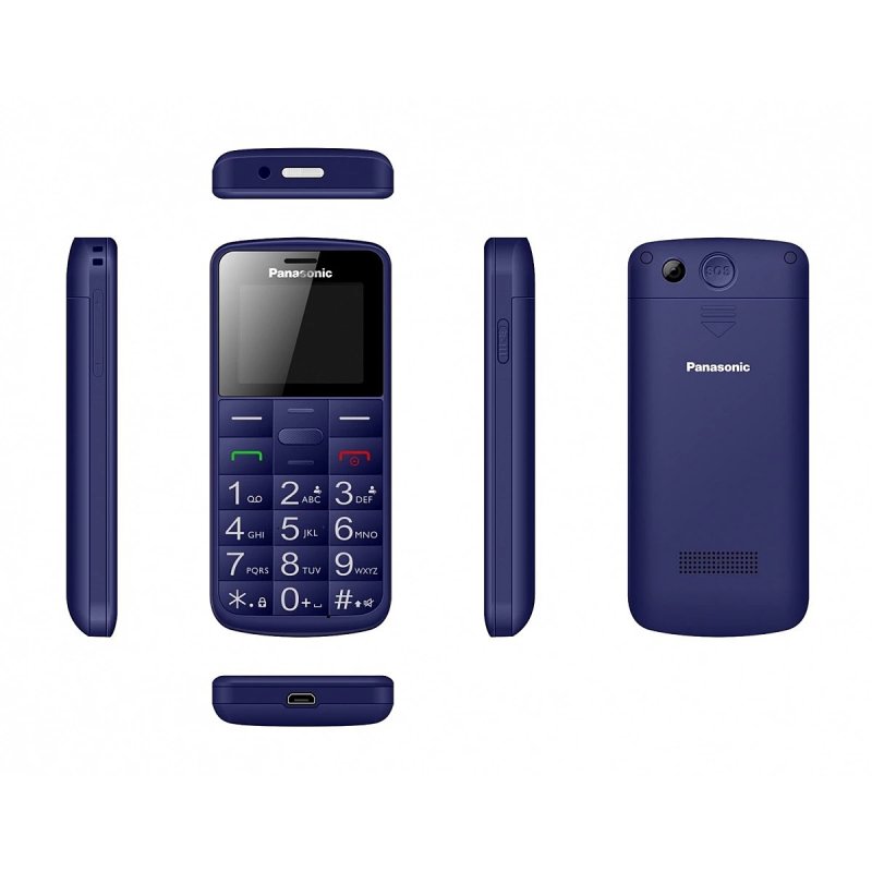 Detalle 2 de Panasonic KX-TU110, teléfono móvil para mayores con pantalla de 1,77 pulgadas y botón SOS