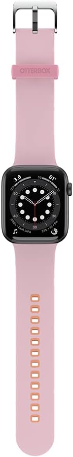 Thumbnail 6 de OtterBox Bracelet de montre intelligent 42 mm Noir en silicone – Compatible Apple Watch Series 6, Galaxy Watch 4 et Versa 3