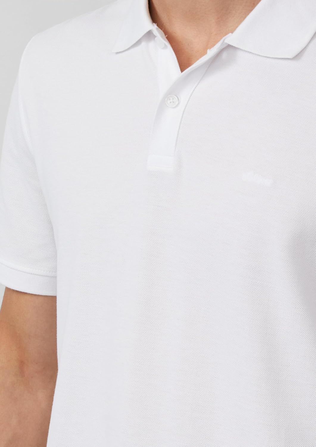Detalle de s.Oliver Poloshirt mit kleinem Label-Print – Regular Fit, Piqué-Baumwolle