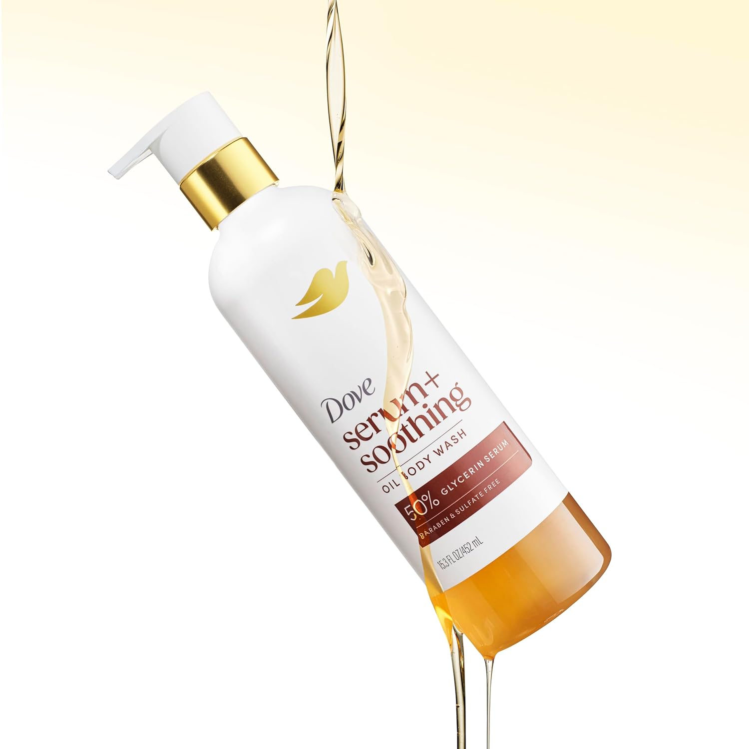 Thumbnail 6 de Dove Serum+ Radiance Oil Body Wash with Jojoba & Monoi Flower, 15.3 fl oz