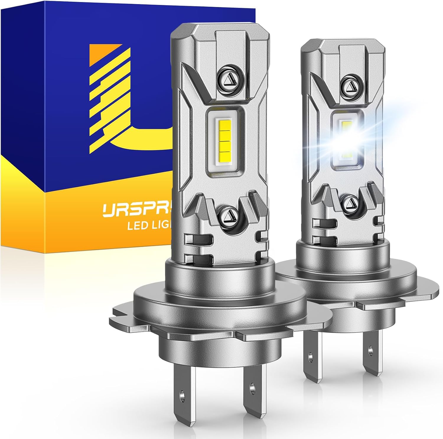 Detalle de Termitor H7 LED Headlight Bulbs, 6500K Cool White, Pack of 2