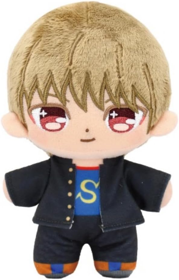 Detalle de バンダイナムコヌイ 2593229 3年Z組銀八先生 沖田総悟 ぷりぬいたっちどりーむ ぬいぐるみ