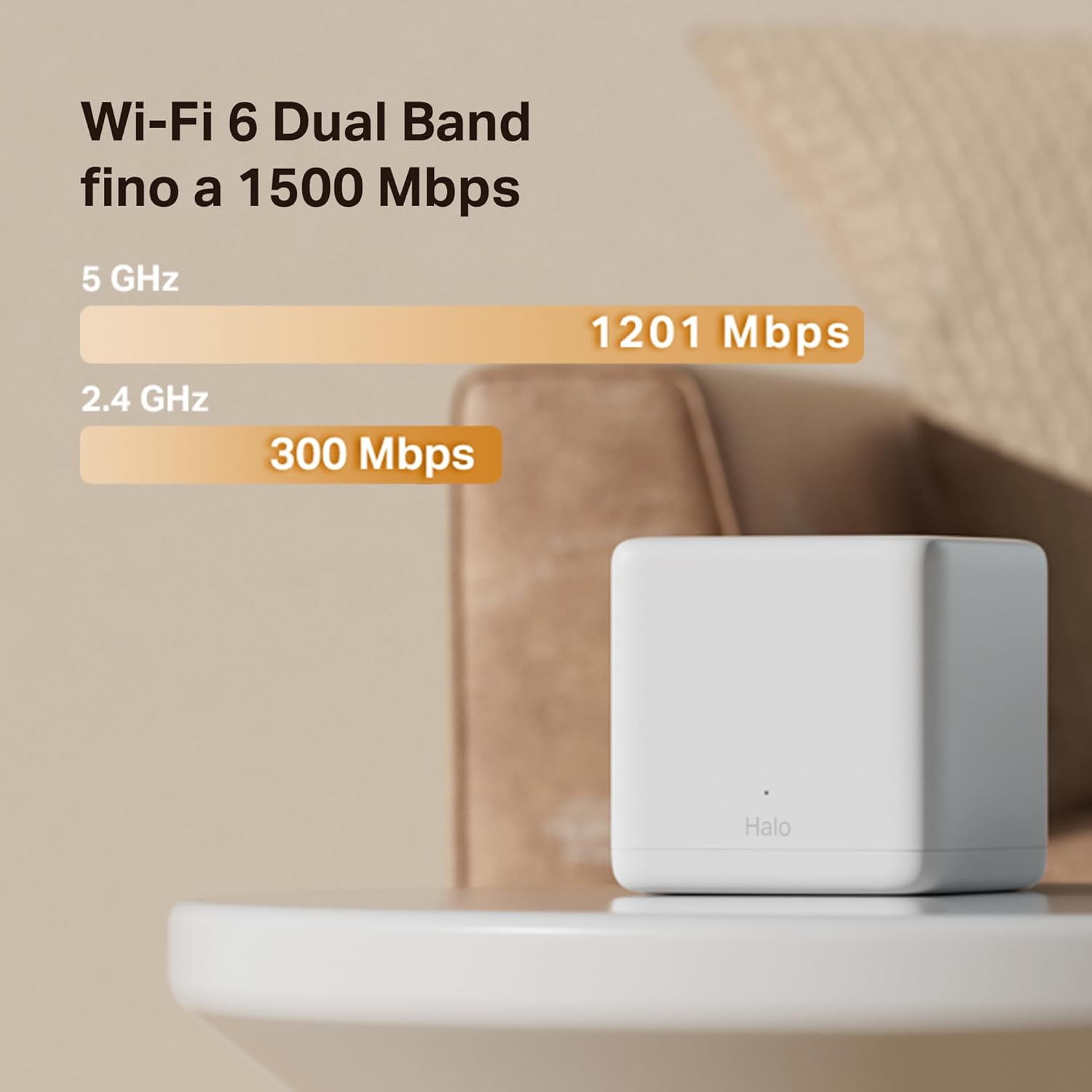 Thumbnail 3 de MERCUSYS Halo H60X AX1500 WiFi 6 Mesh
