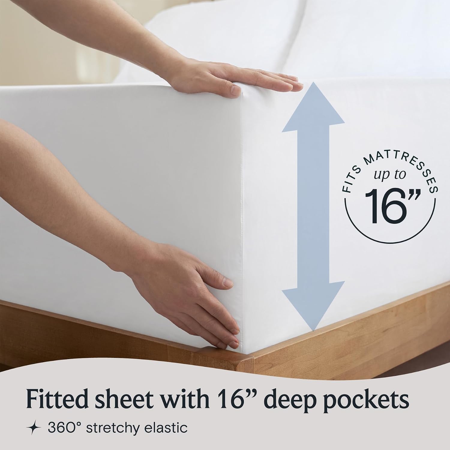 Thumbnail 5 de LuxClub Twin Sheets Set: Deep Pocket 3-Piece Microfiber Bedding, White