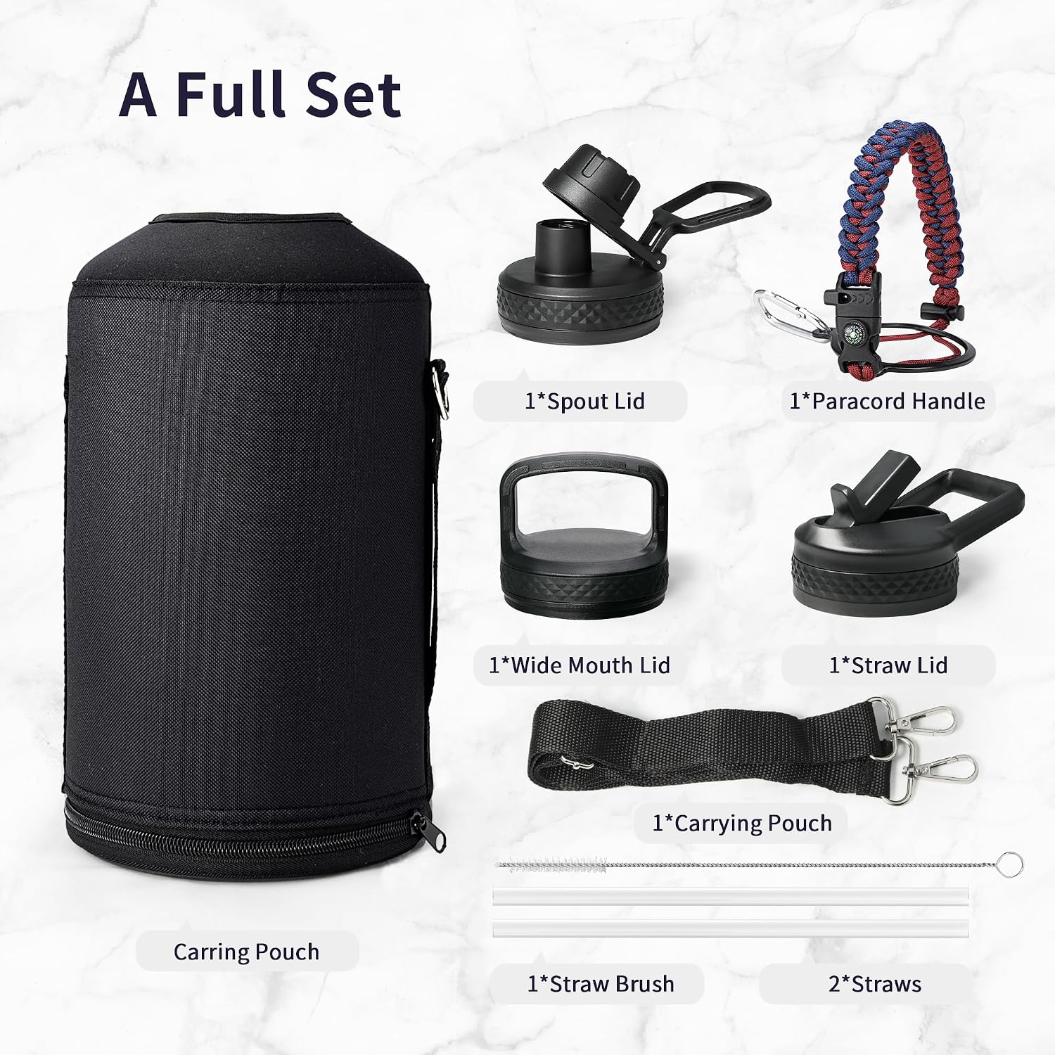 Thumbnail 6 de Trebo 1 Gallon Insulated Water Bottle 128oz 🚰