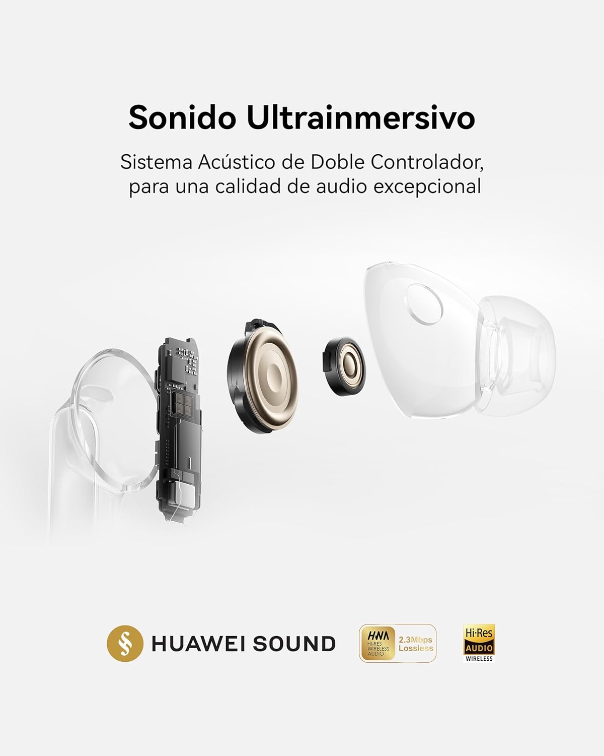 Detalle 2 de HUAWEI FreeBuds Pro 5 Auriculares con ANC