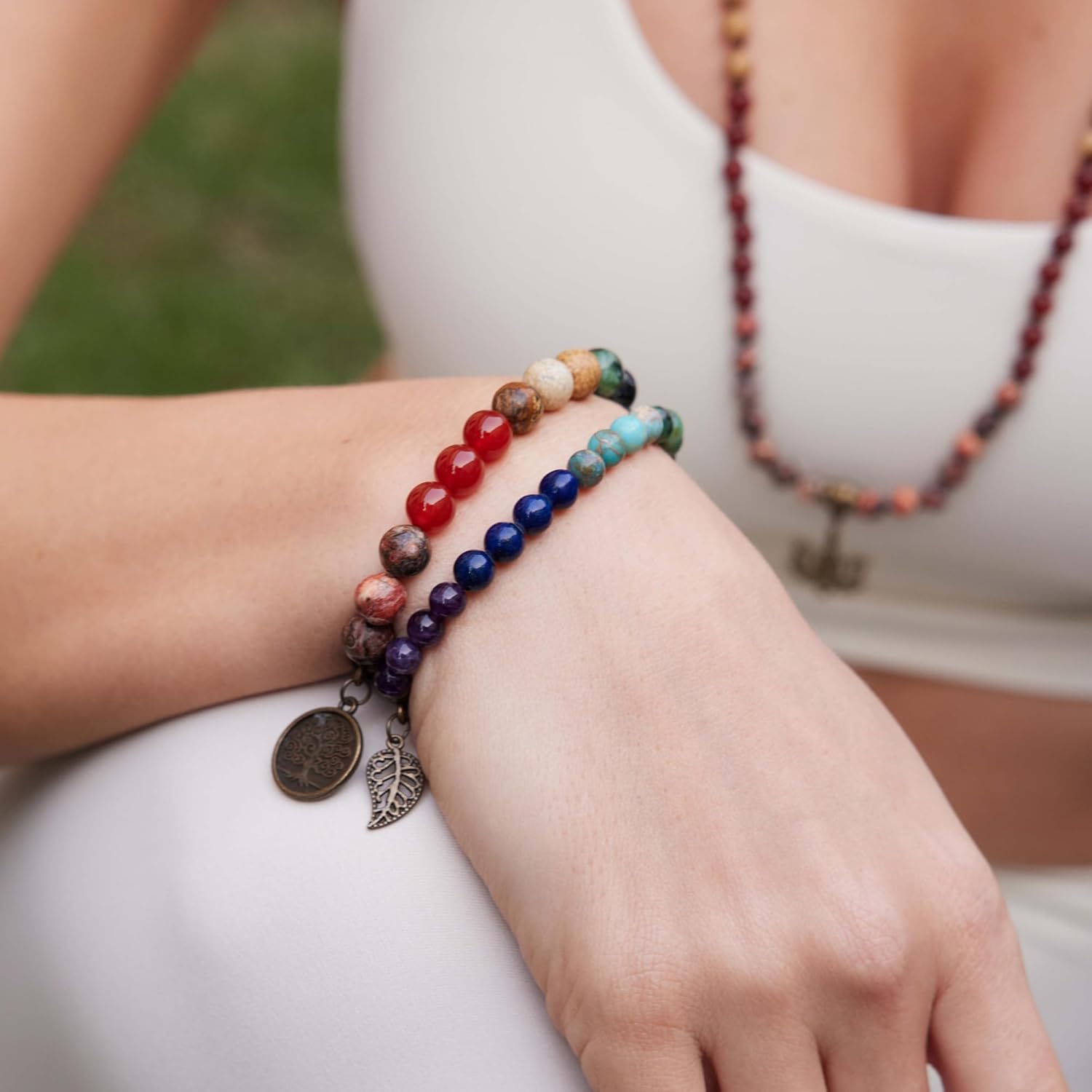 Thumbnail 1 de Farfume Pulseras de chakra 7 Chakras