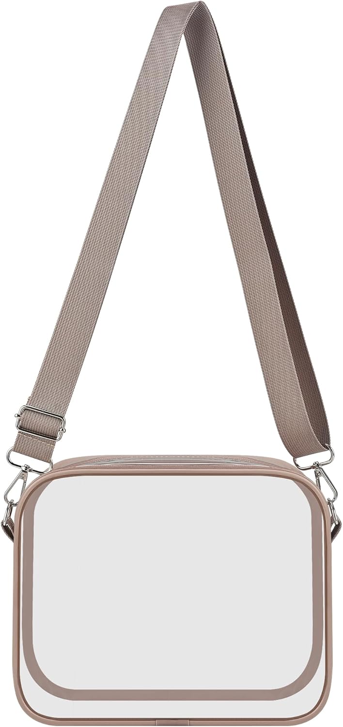 Detalle de Busiuw Clear Stadium Event Bag (6 x 7.5 x 3 in) for Sports Fans