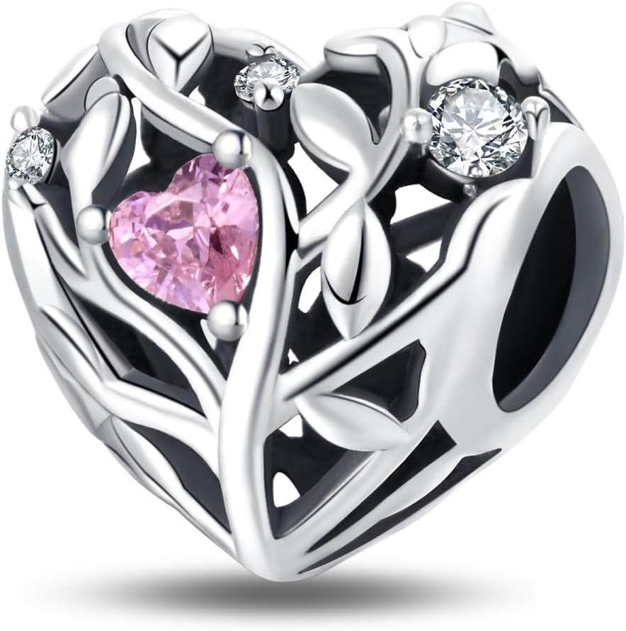 Thumbnail 6 de KUNVONIC Charm Anhänger aus 925 Sterling Silber für Armband & Kette (kompatibel mit europäischen Charmes)