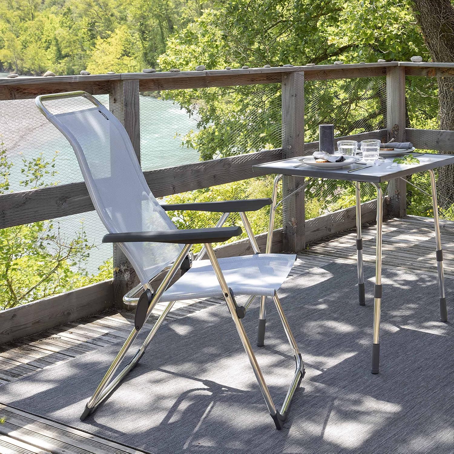 Thumbnail 1 de Lafuma Mobilier ALU Cham – składany fotel Batyline Ocean II, 5 pozycji