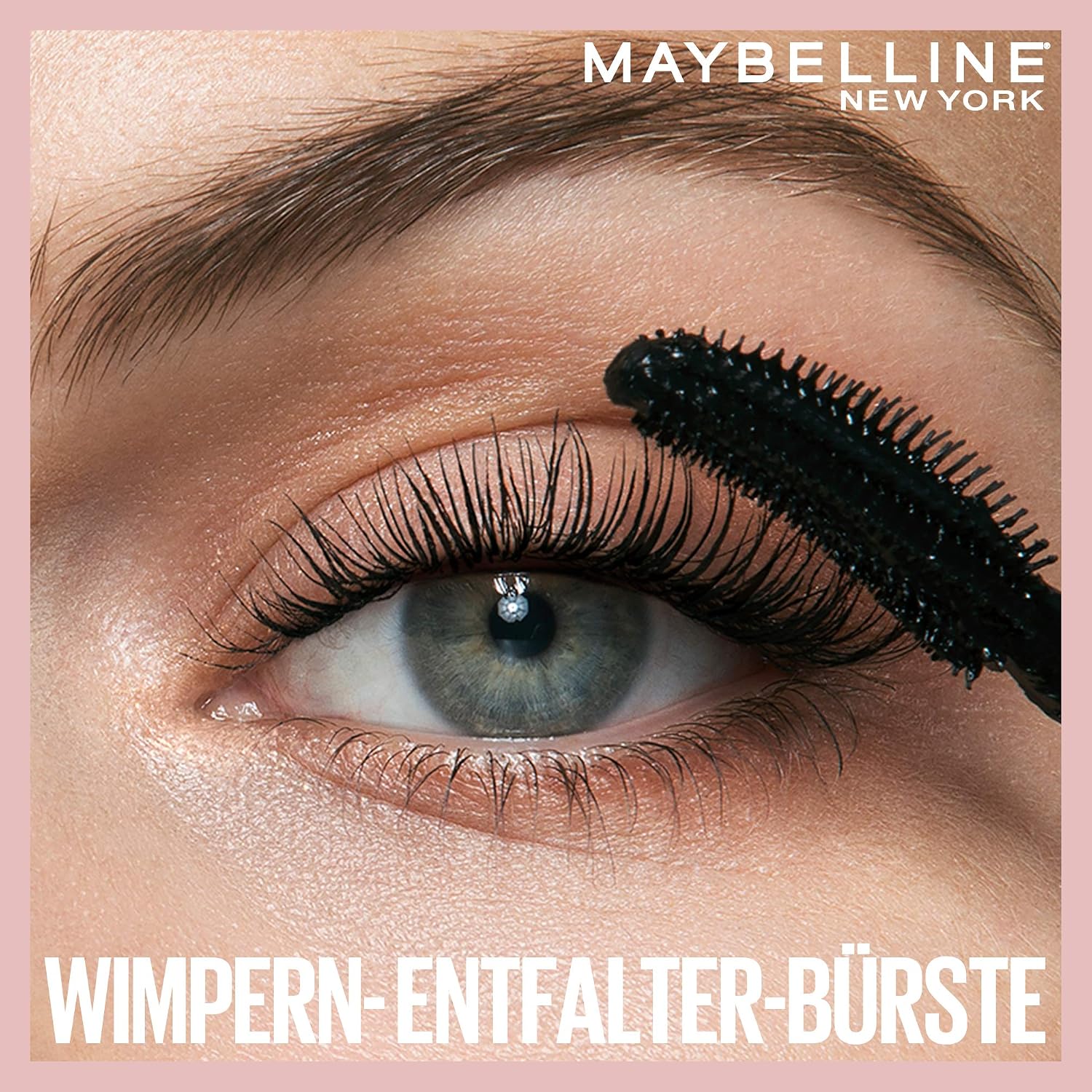 Detalle de Maybelline New York Lash Sensational Mascara – Volumen & Definition, Very Black, 9,5 ml