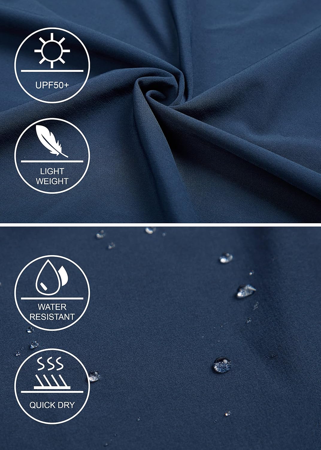 Detalle 2 de Libin Pantalones de Trekking Ligero UPF 50+