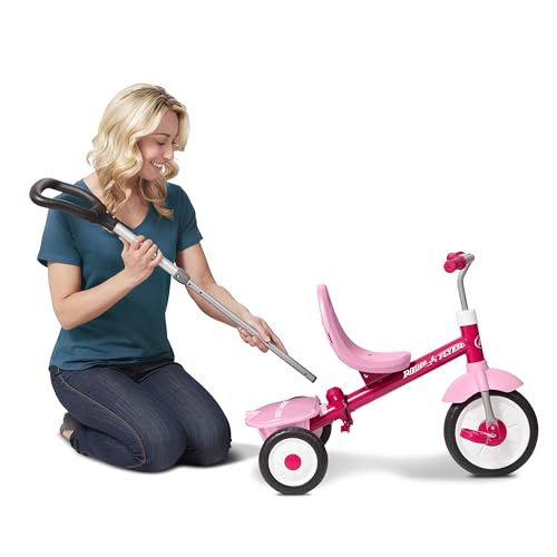 Thumbnail 8 de Radio Flyer 3 en 1 Triciclo Stroll 'N Trike rosa para 1,5–5 años