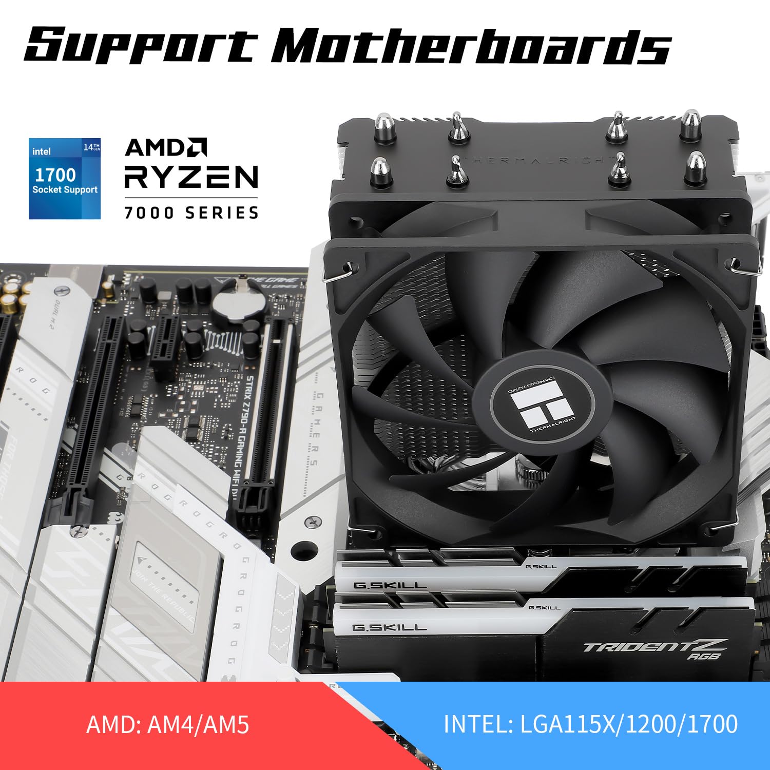 Thumbnail 2 de Thermalright Assassin X 120 SE CPU-Lüfterkühlung