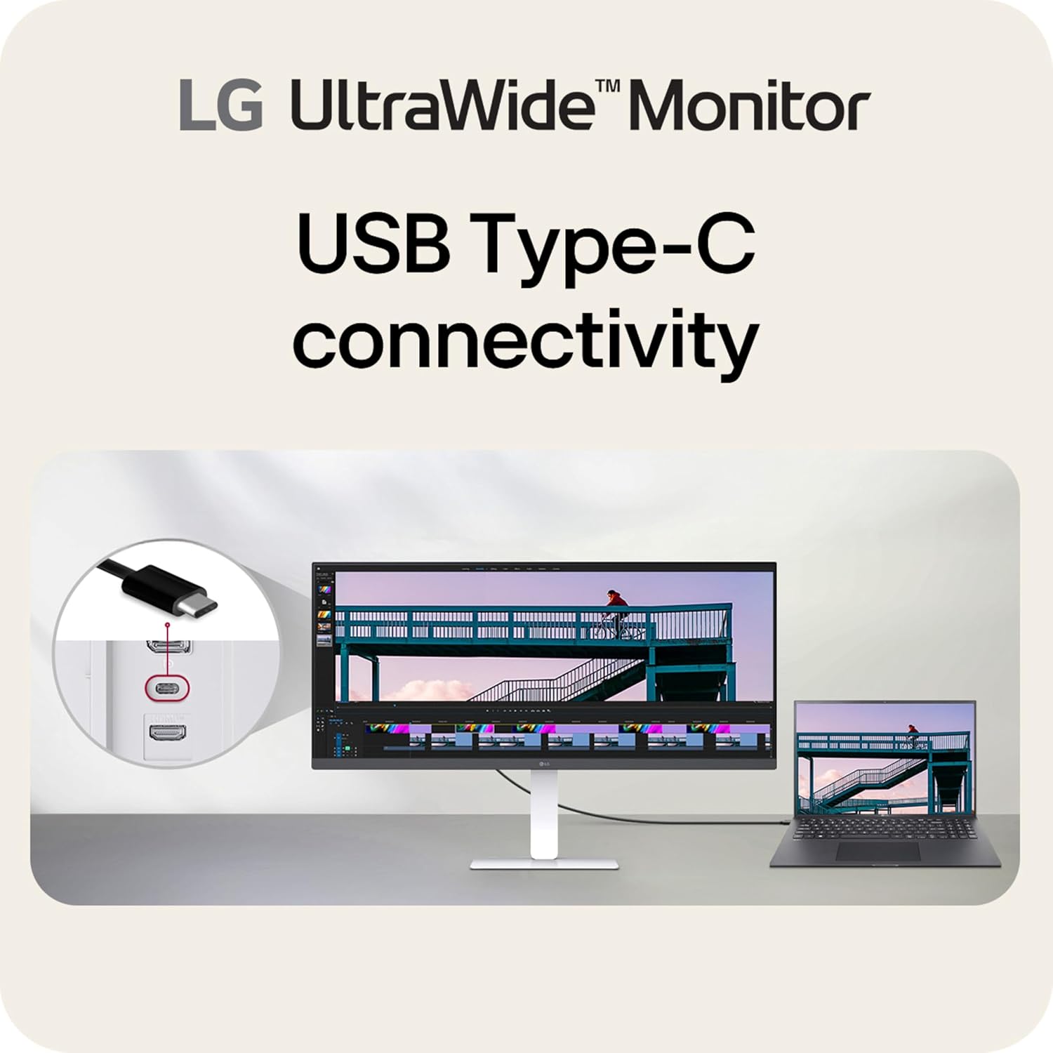 Thumbnail 3 de LG 34U530A-W 34-inch UltraWide WFHD monitor
