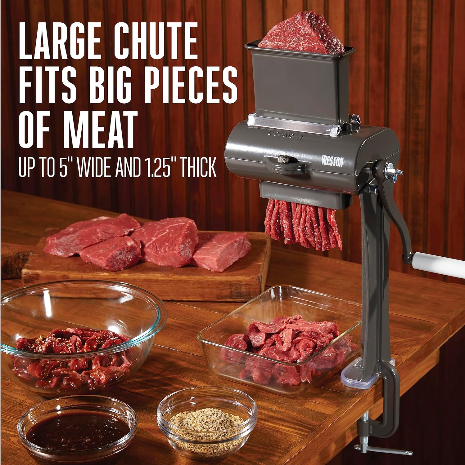 Thumbnail 2 de Weston Jerky Slicer 5 in Wide