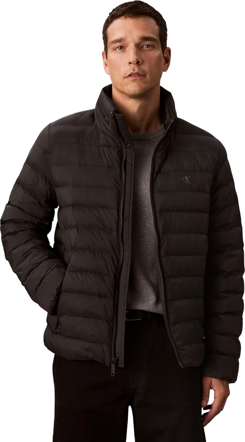 Thumbnail 5 de Calvin Klein LS NYLON LT WT HOODED FZ PUFFER Chaqueta azul S