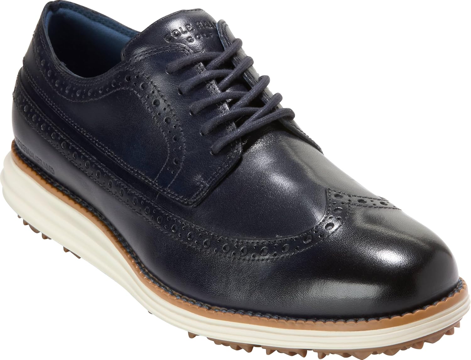Detalle 2 de Cole Haan Mens Original Grand Wingtip Oxford Golf 👞