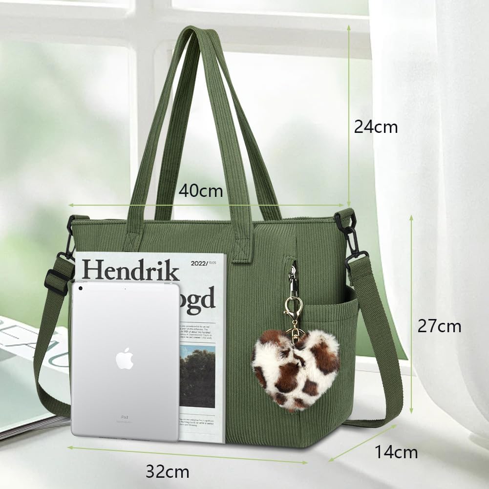 Thumbnail 3 de Aucuu Sac à Main Velours 44 cm