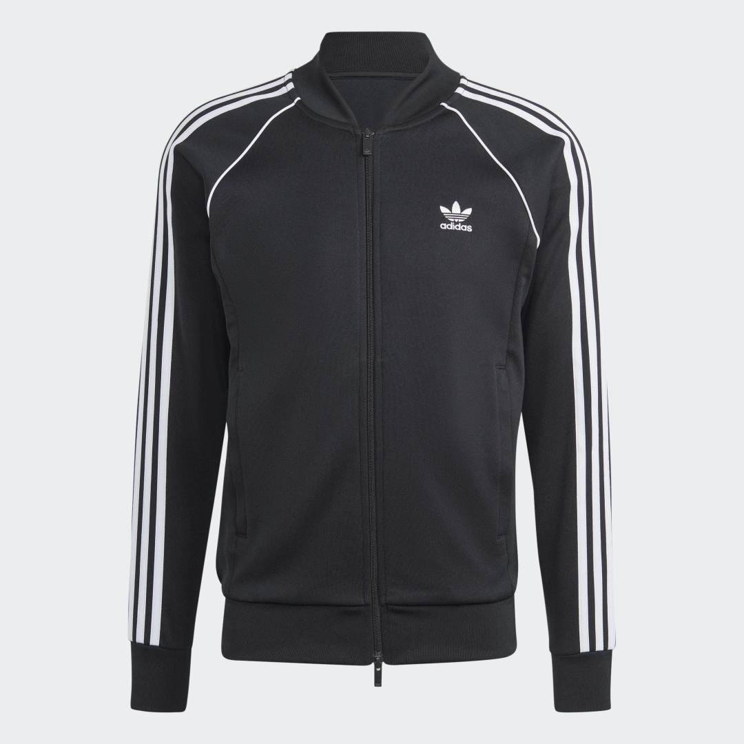 Detalle 2 de Chaqueta SST Adicolor Classics de Adidas en Negro