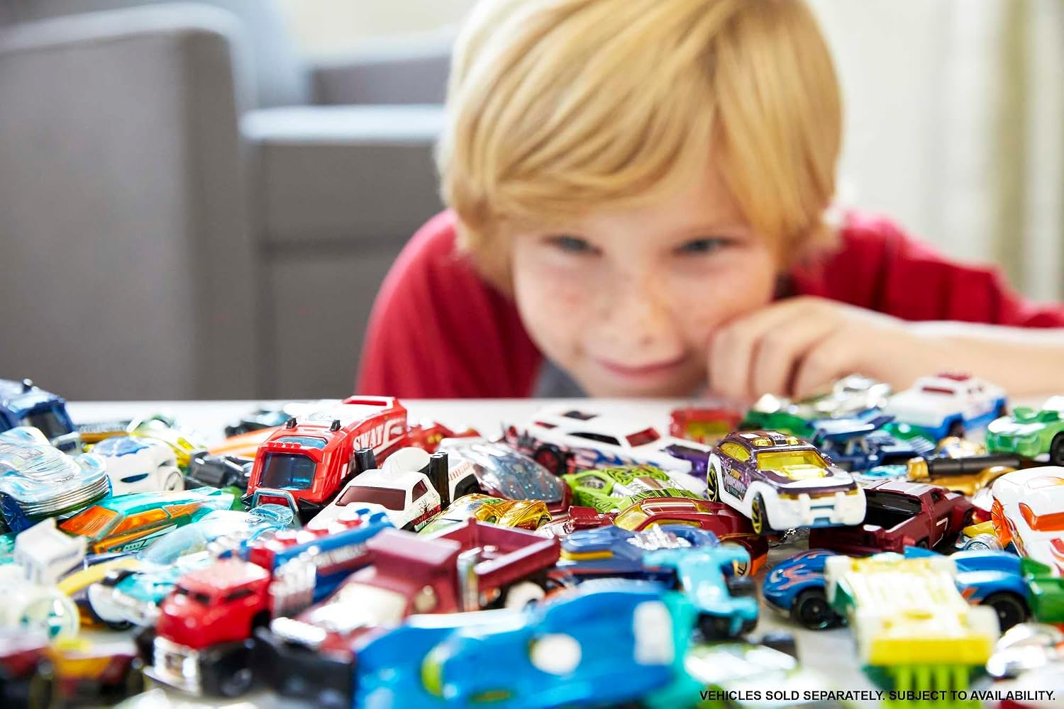 Detalle 1 de Hot Wheels 8 Coches y Camiones Juguete Escala 1:64