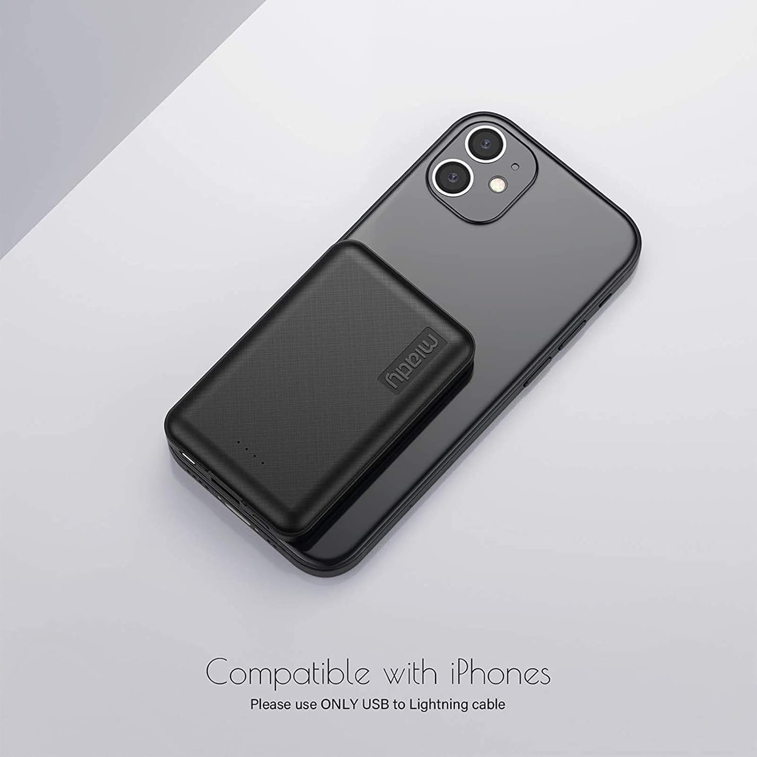 Detalle 2 de Miady 5000mAh Ultra Slim portable charger