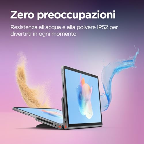 Detalle de Lenovo Tab Plus 11.5": tablet 2K con Helio G99, 8GB RAM e 128GB espandibili
