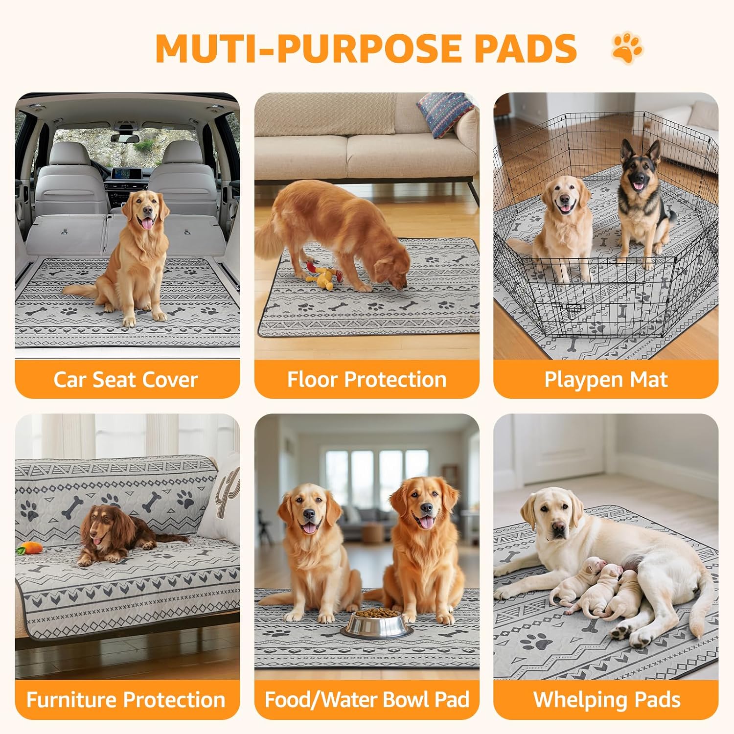 Thumbnail 5 de PICK FOR LIFE Reusable Puppy Pad 79x92 cm