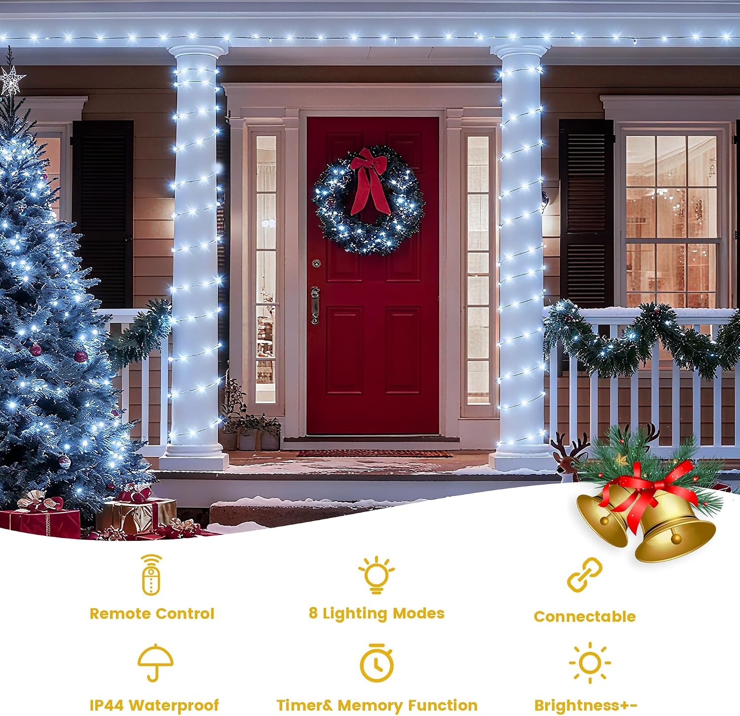 Detalle 2 de Christmas String Lights 66ft