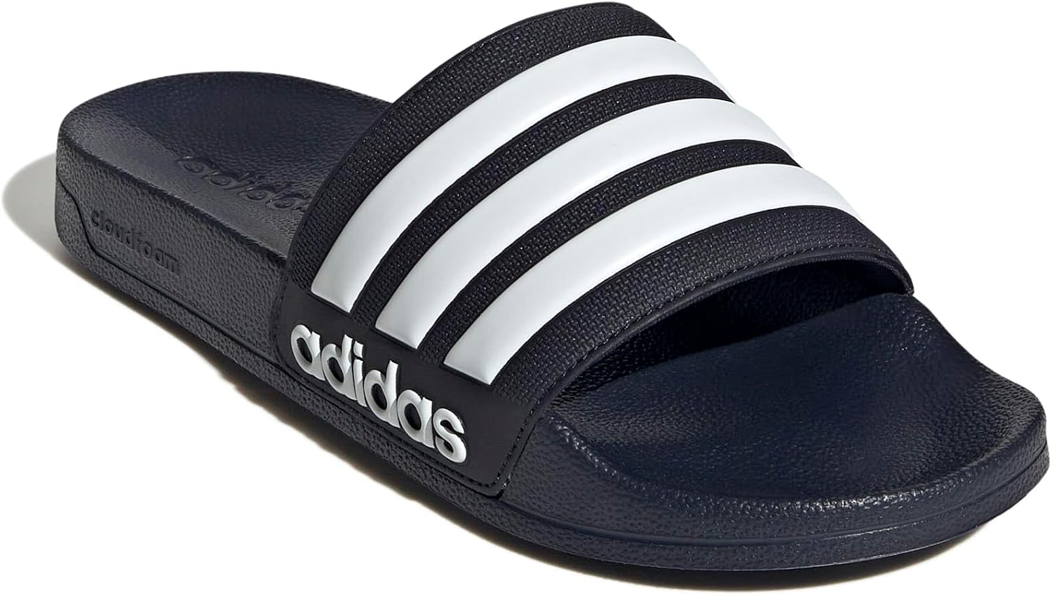 Detalle 2 de Adidas Adilette Shower Slides Unisex – Legend Ink / Cloud White, 44.5 EU