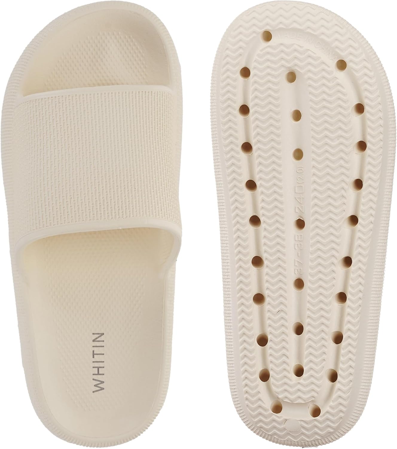Detalle 1 de WHITIN Y13 Women's Slides with 1.57-Inch Cushioned EVA Sole