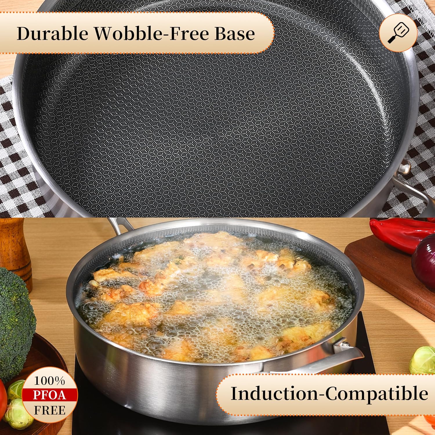 Detalle de LOLYKITCH frying pan, 12-inch