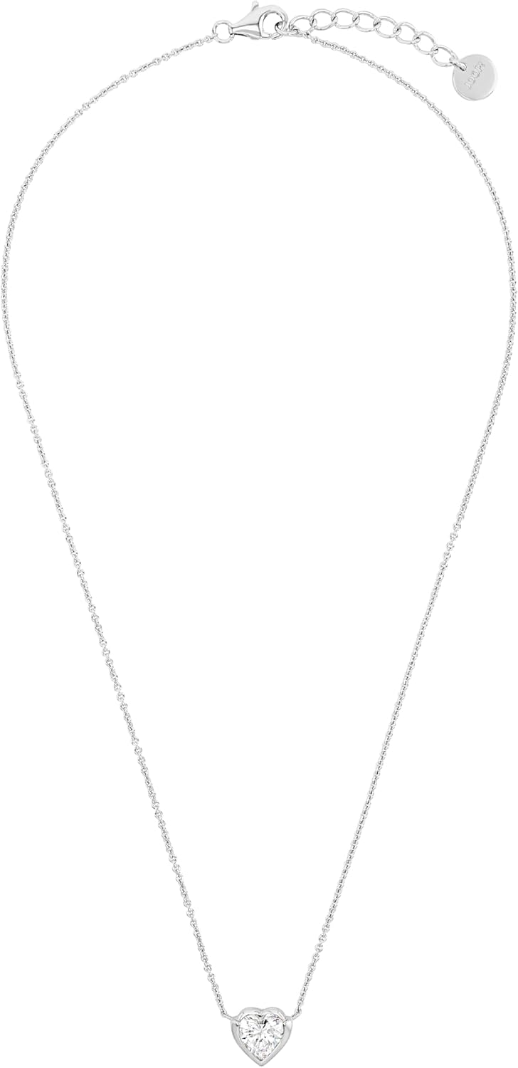 Detalle de JOOP! Halskette aus 925 Sterling Silber Damen – verstellbar (42+3 cm) mit Zirkonia