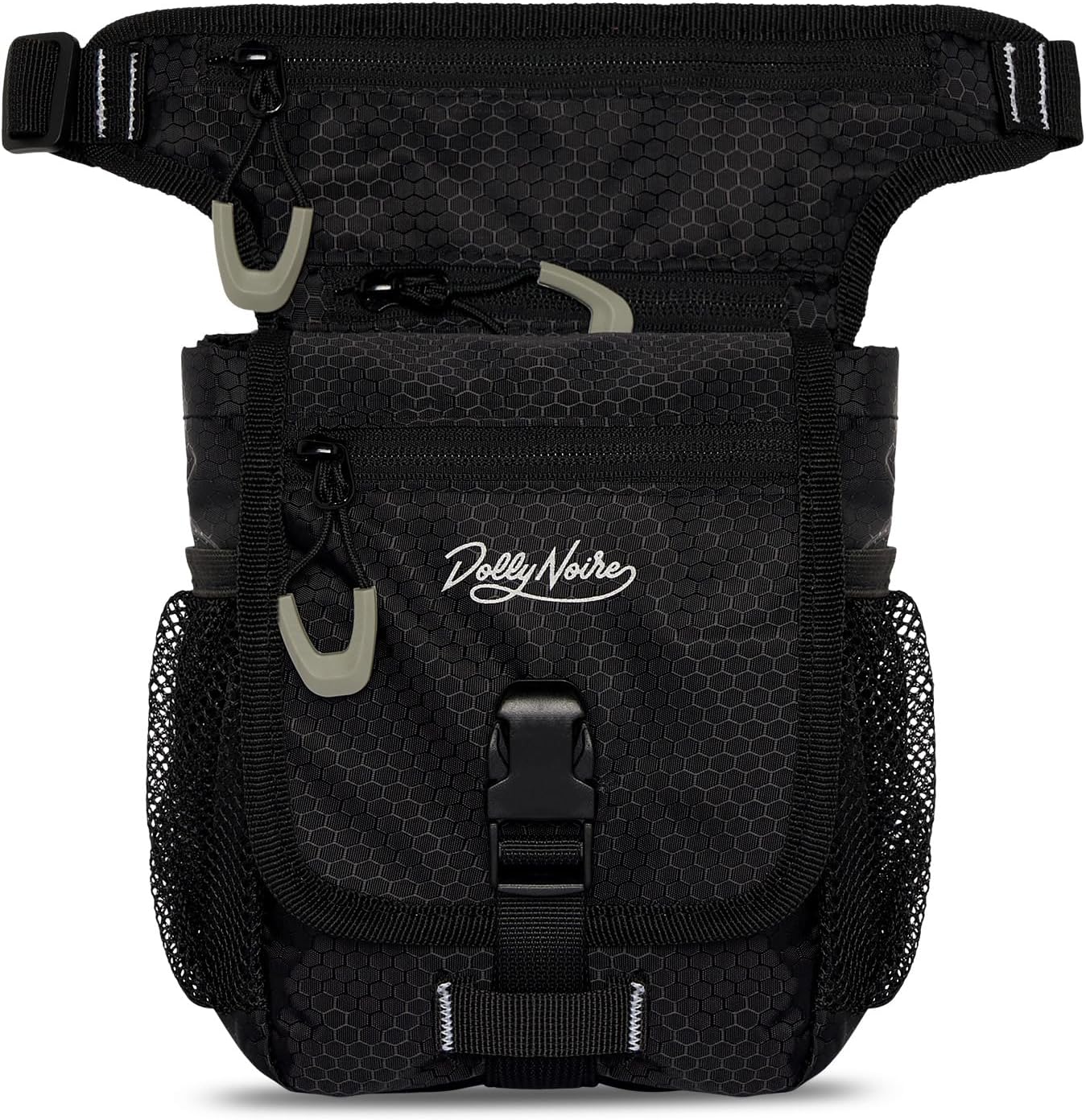 Detalle de Dolly Noire Borsa Leg Bag Marsupio Gamba – Nero, unisex, urban e multifunzionale