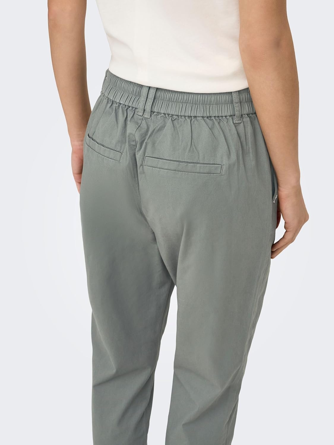 Detalle de Only Onlpoptrash Biana MW Easy Pant CC Pnt Donna – Pantaloni dal taglio normale