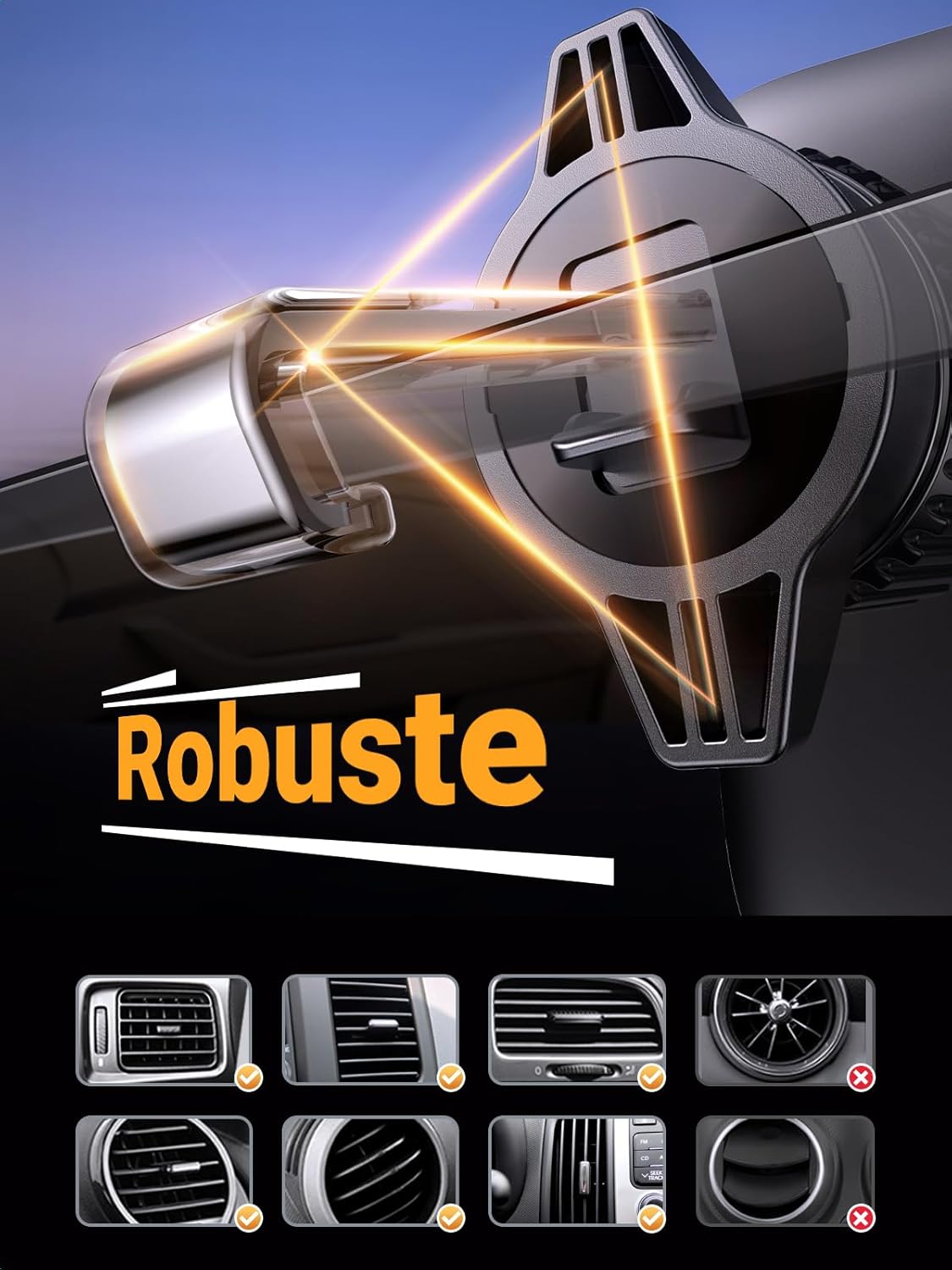 Thumbnail 3 de UGREEN Handyhalterung Auto 5,8–7,2 Zoll