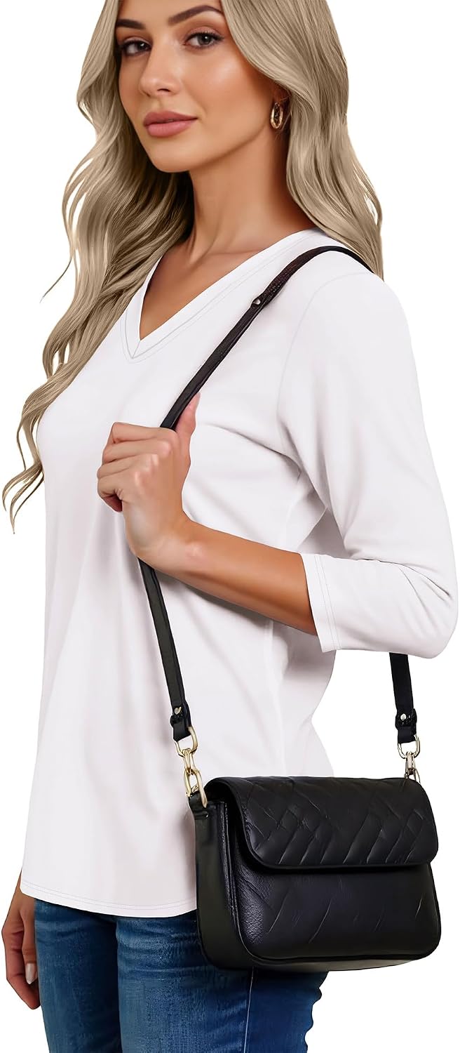 Detalle 1 de CHICALLURE 3/4 Sleeve V-Neck Tunic Tee for Women
